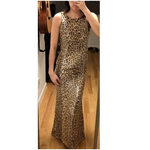 Escada Dresses & Skirts - ✨HP✨ Vintage Escada Textured Leopard Gown